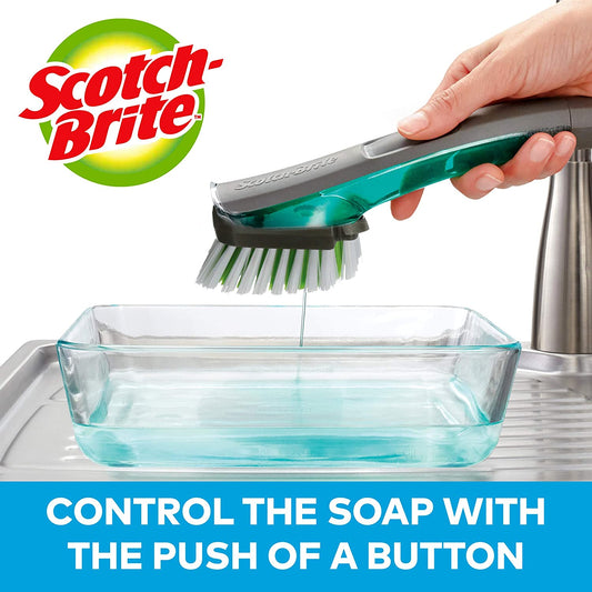Scotch-Brite Advanced Soap Control Dishwand Brush Scrubber