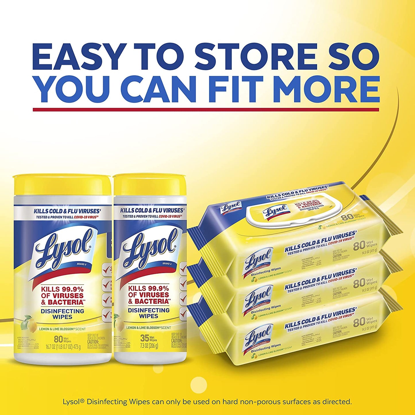 Lysol Disinfectant Handi-Pack Wipes