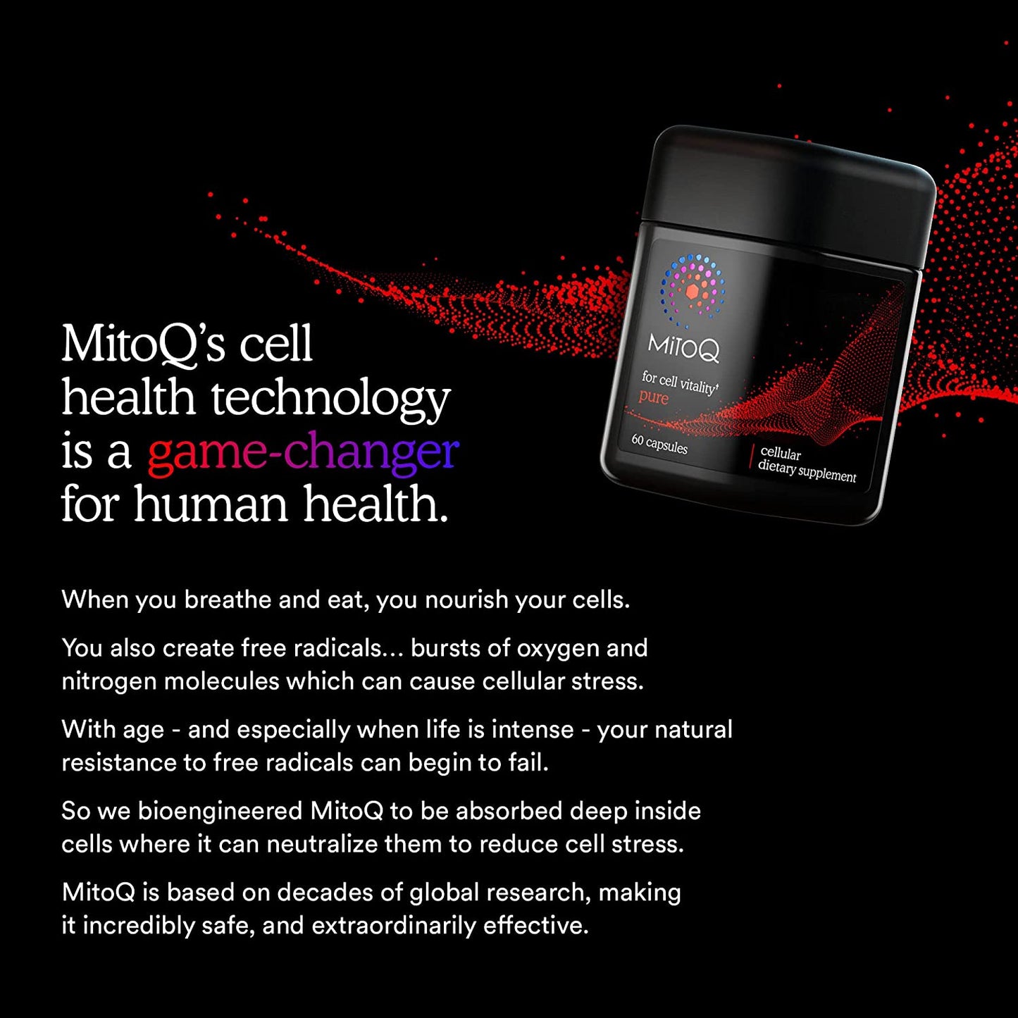 MitoQ Advanced CoQ10 Ubiquinol Supplement